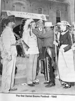 The first Daniel Boone Festival 1948