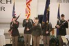 JROTC presented colors at Thursday’s event. Photo by Larry Spicer
